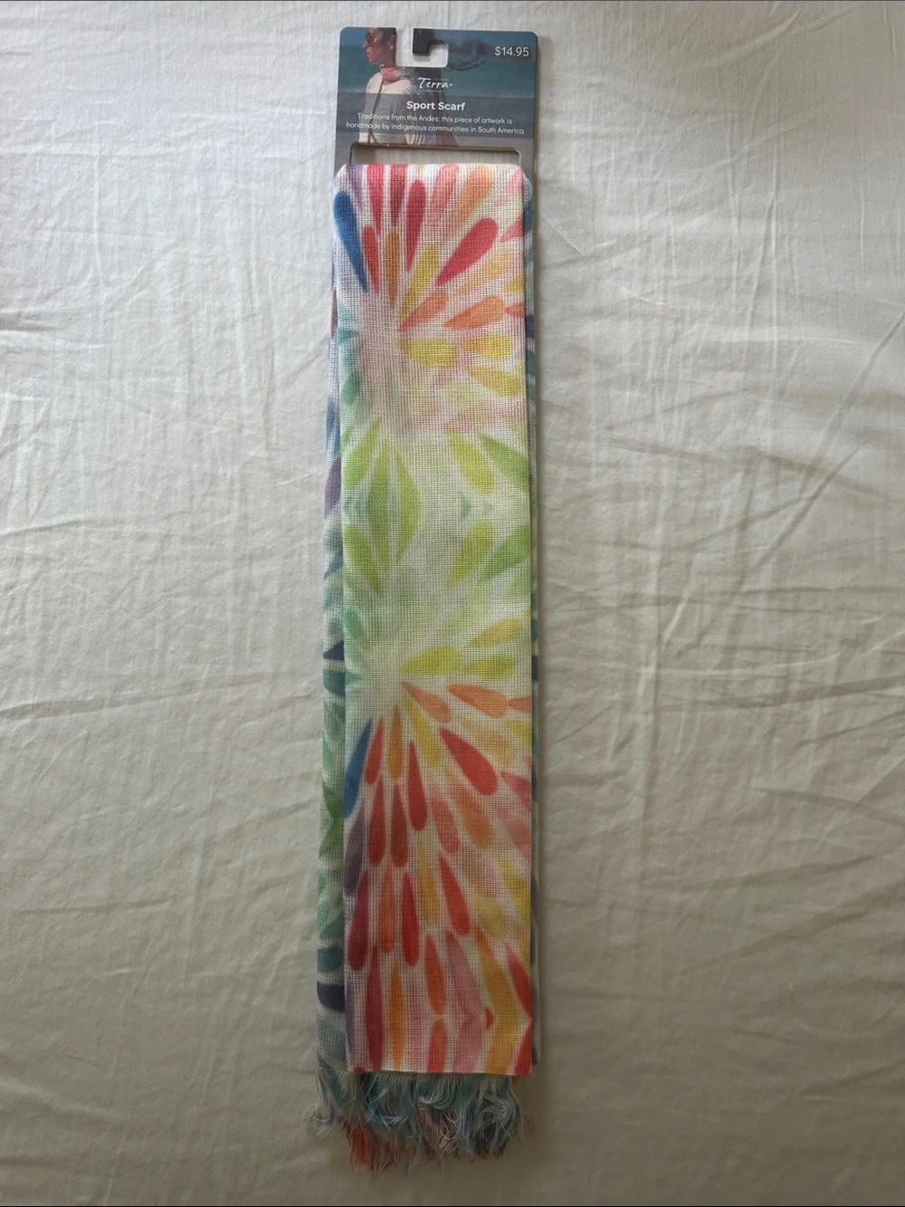 Terra Natural Designs Handmade Sport Scarf NWT